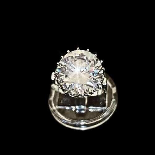 Anillo compromiso piedra grande