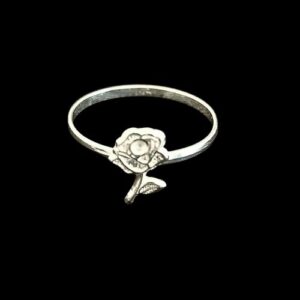 Anillo rosa liso