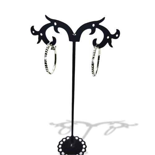 Arracadas chicas-medianas acabado cuadros