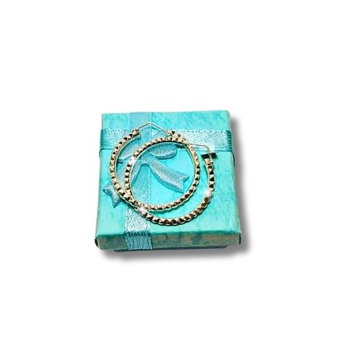 Arracadas chicas-medianas acabado cuadros