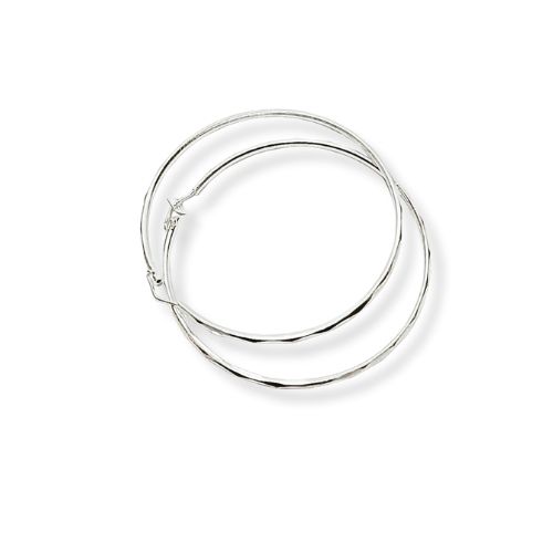 Arracadas facetadas grandes