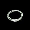 Anillo triple entrelazado liso