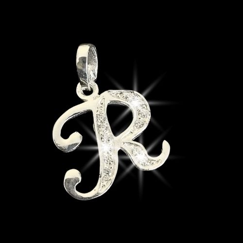 Dije Inicial con circonias