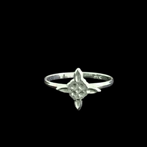 Anillo nudo de bruja liso