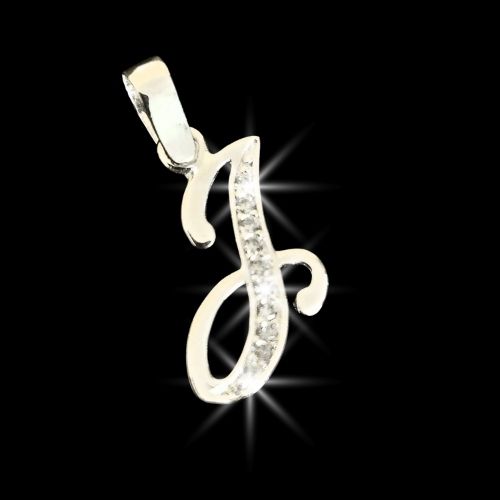 Dije Inicial con circonias