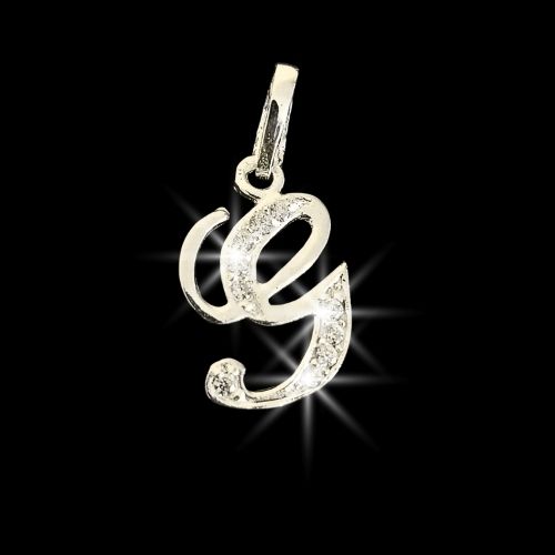 Dije Inicial con circonias