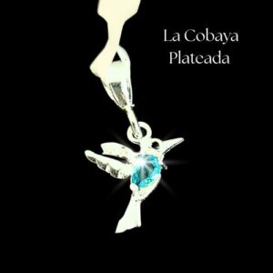 Dije de colibrí azul